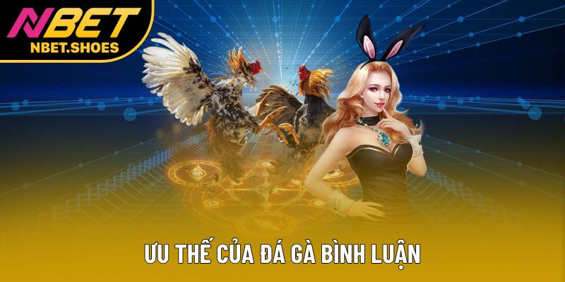 Ưu thế của đá gà bình luận Ưu thế của đá gà bình luận